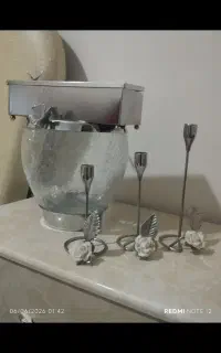 سطل زباله وجادستمال کاغذی و...جاشمعی