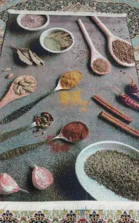 فرش فانتزی آشپزخانه