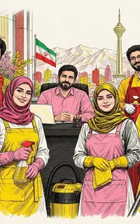 شرکت پاک نگین اعزام فوری نظافتچی خانم و آقا تهران