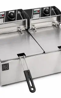سرخ کن برقی صنعتی BONO روزمیزی 2 لگن مدل QH-DF82S
