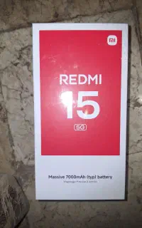 گوشی شیامی ردمی ۱۵ 5G حافظه ۲۵۶ رم ۸ گارانتی شرکتی