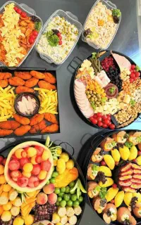 چیدمان میز مزه /فینگر/تولد مهمانی