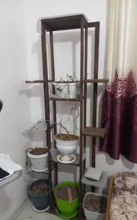 میز و شلف گل