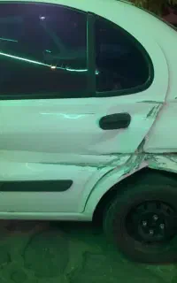 تیبا ۹۳ تصادف از بقل