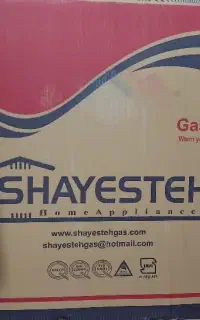 بخاری شومینه سفید