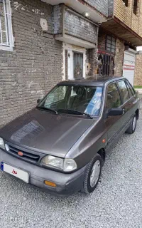 پراید بدون رنگ
