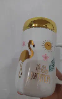 ماگ دخترانه اینه دار
