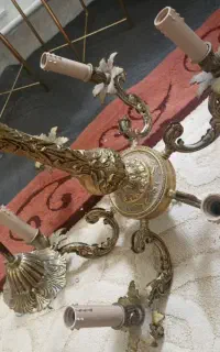 لوستر برنجی