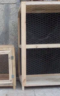 قفس دو طبقه و یک طبقه