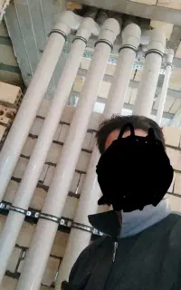 لوله کشی گاز آب فاضلاب برش کاری گاز لوله کشی پکیج