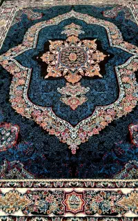 یک جفت فرش ۹ متری سالم سالم بدون ایراد درحد نو