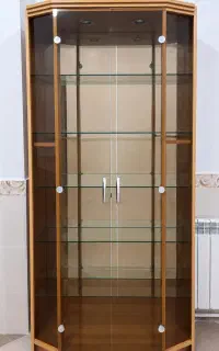 کمد ویترینی چوبی(بوفه)