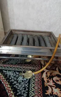 کباب پز ۷شعله در حد نو همراه ریگلاتور و شیلنگ