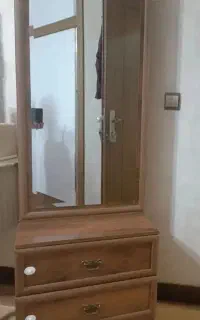 کمد چوبی آینه دار