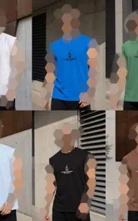 وست مردانه ۲ نخ پارچه در رنگ بندی متنوع