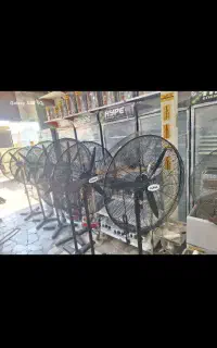 پنکه بزرگ صنعتی ایستاده و دیواری موتور بزرگ