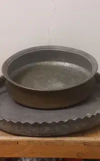 مجمر و تشت مسی قدمت دار