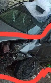 سمند ۸۶ تصادفی