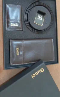 ست کیف وکمربند برند گوچی نو