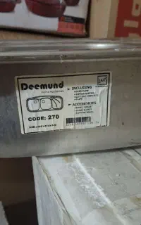 سینک استیل دو قلو مارک Deemund