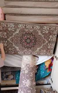 چهار عدد پشتی پشت زیپ تمیز و سالم