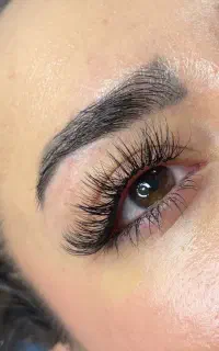 اکستنشن مژه با قیمت مناسب ، نمونه کار واقعی