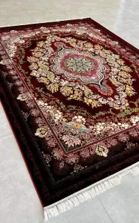 فرش را از سرای فرش خلیج فارس تهیه کنید/کد5050 طوسی