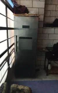 یخچال الکترو استیل سالم