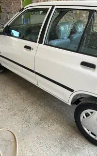 پراید صبا در حدخشک
