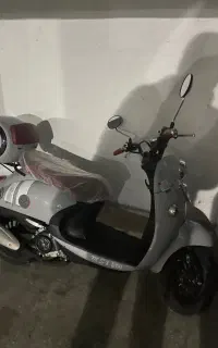 موتور کویر ms1 طوسی خوشرنگ مناسب بانوان در حد صفر