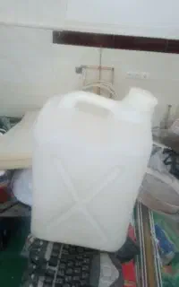 بشکه 20 لیتری سفید رنگ