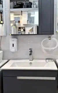 فروش کابین روشویی فولست آینه طراحی مدرن