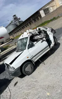 پراید تصادفی ۹۶