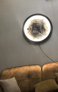 اکسسوری طرح ماه دیواری