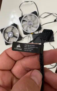 فن rgb وکنترلر کورسیر
