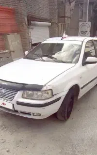 سمند مدل82سفید جلو عقب پلمپ