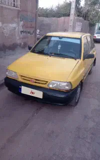 پراید تاکسی شهری پلاک ت