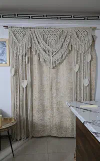 پرده مکرومه