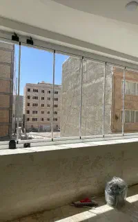 شیشه میرال پارتیشن،در اتوماتیک،نرده شیشه ای،بالکنی