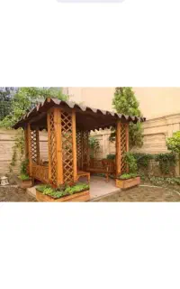 ساخت آلاچیق و سایبان، جوشکاری ، لوله کشی . نقاشی