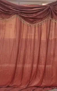 پرده آماده بدون میله