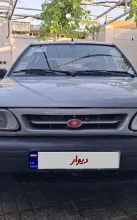 پراید مدل ۹۱ بدون رنگ شاسی پلمپ.هیدرولیک