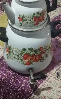 کتری قوری لعابی