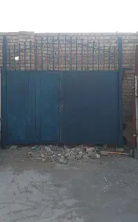 درب  حیاطی اهن  کفی