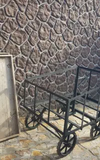 گاری طبق دار  میوه فروشی و بسات