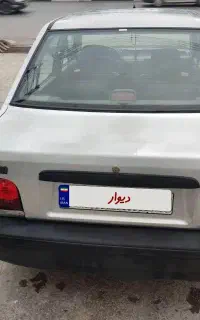 پراید نقره ای مدل ۸۶