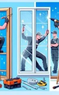 تولید تعمیر و ریگلاژ تخصصی درب و پنجره upvc