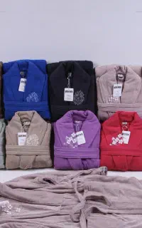 حوله تن پوش گلدوزی ترک