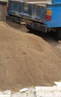 فروش خاک باغچه و کود حیوانی با نیسان خاور