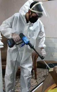 سمپاشی ساس ، موریانه ، بیدفرش ضمانت نامه کتبی